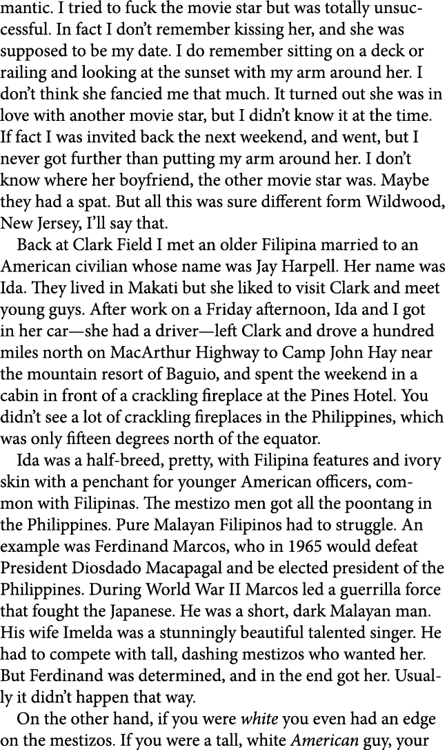 mantic. I tried to fuck the movie star but was totally unsuccessful. In fact I don’t remember kissing her, and she wa...