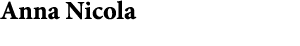 Anna Nicola