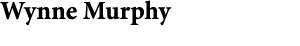 Wynne Murphy