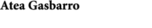 Atea Gasbarro