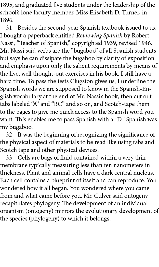 1895, and graduated five students under the leadership of the school’s lone faculty member, Miss Elisabeth D. Turner,...