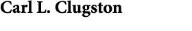 Carl L. Clugston