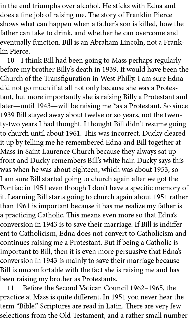in the end triumphs over alcohol. He sticks with Edna and does a fine job of raising me. The story of Franklin Pierce...