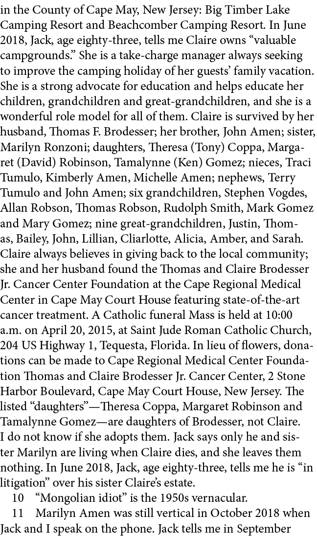 in the County of Cape May, New Jersey: Big Timber Lake Camping Resort and Beachcomber Camping Resort. In June 2018, J...