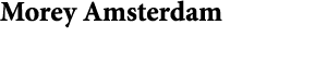 Morey Amsterdam