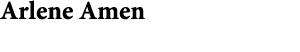 Arlene Amen