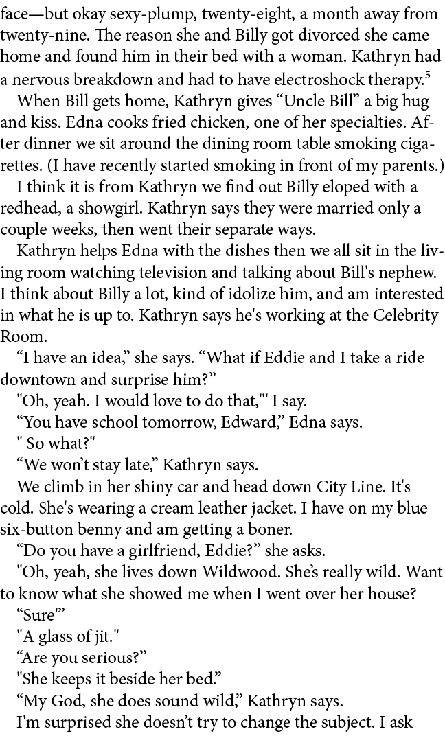 face—but okay sexy‑plump, twenty‑eight, a month away from twenty‑nine. The reason she and Billy got divorced she came...