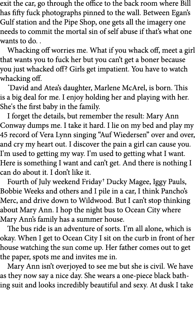 exit the car, go through the office to the back room where Bill has fifty fuck photographs pinned to the wall. Betwee...