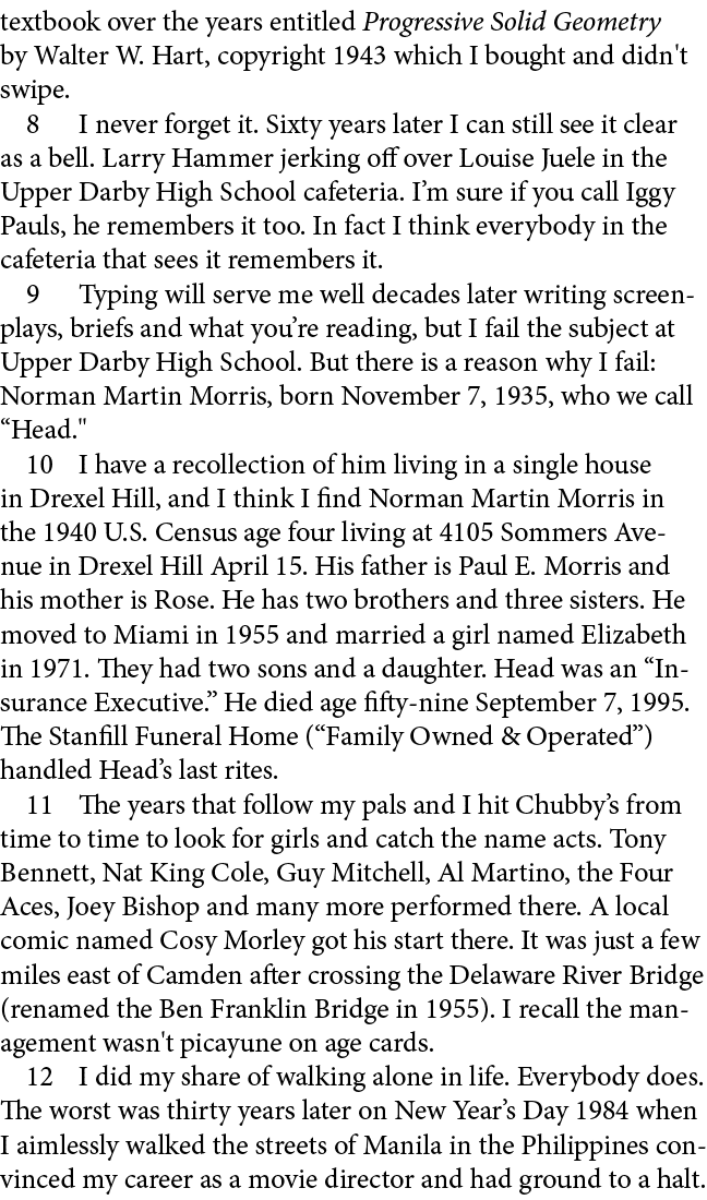 textbook over the years entitled ﻿Progressive Solid Geometry by ﻿Walter W. Hart, copyright 1943 which I bought and di...