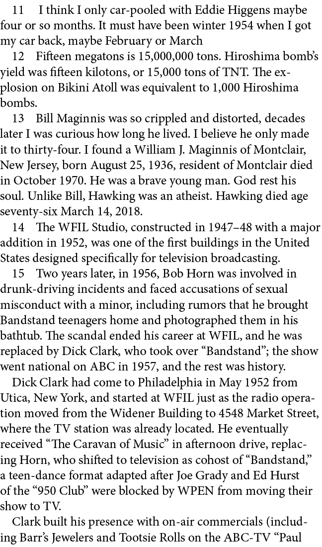  I think I only car pooled with Eddie Higgens maybe four or so months. It must have been winter 1954 when I got my c...