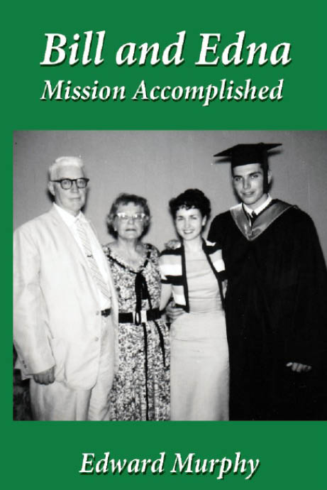 A man and woman pose for a photo with a man in a graduation cap. AI generated content