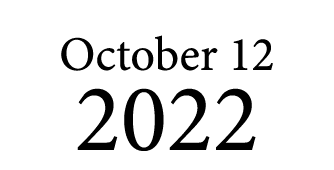 October 12 2022