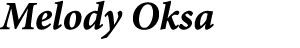 Melody Oksa 