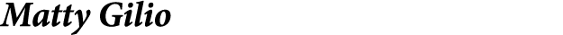 Matty Gilio
