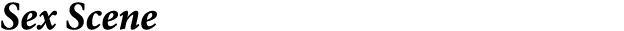 Sex Scene