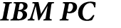 IBM PC