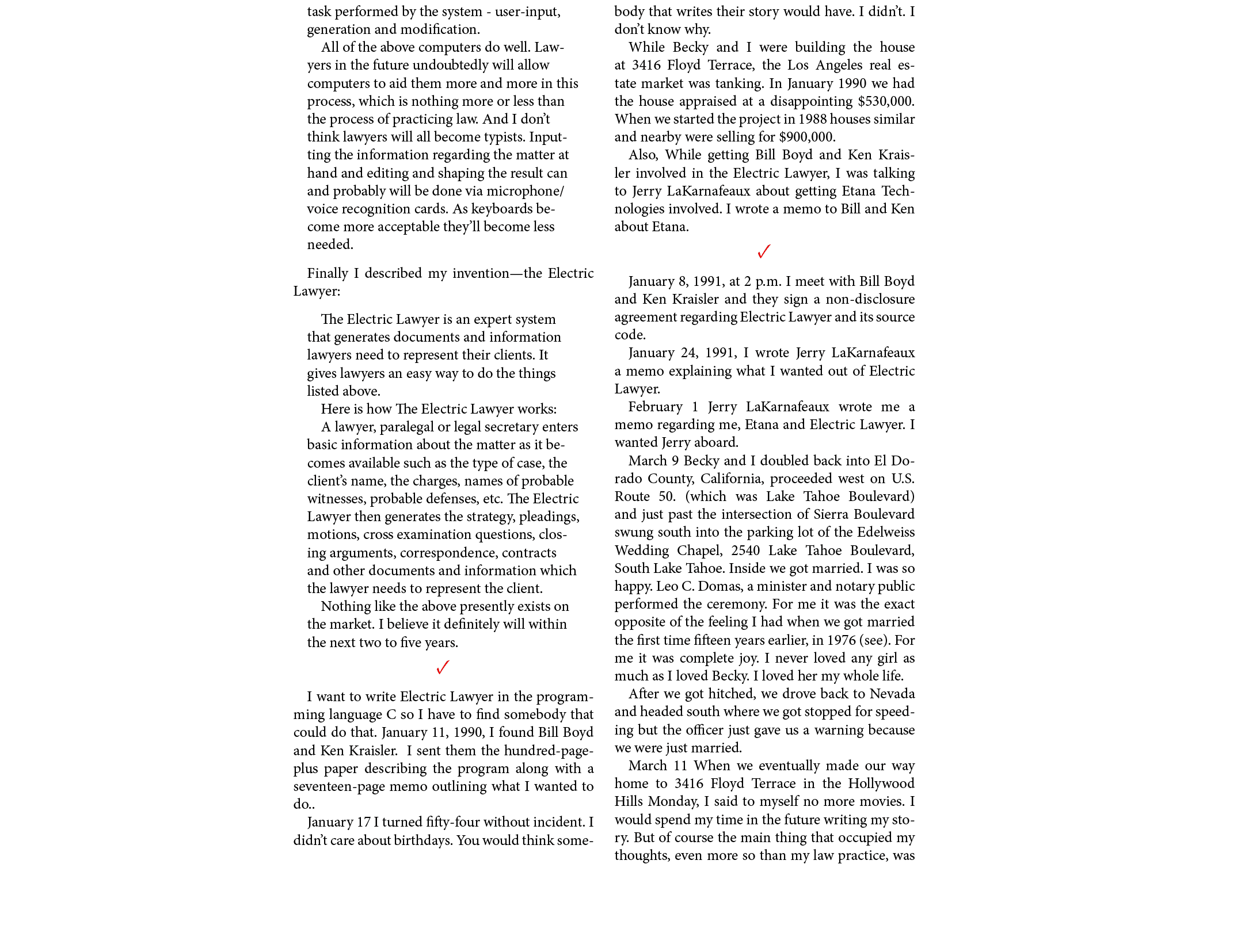 task performed by the system user input, generation and modification. All of the above computers do well. Lawyers in ...