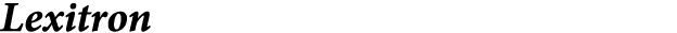 Lexitron