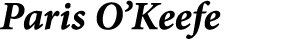 Paris O’Keefe 