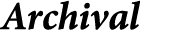 Archival 