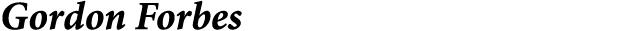 Gordon Forbes