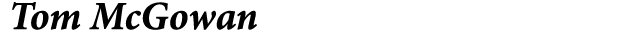  ﻿Tom McGowan