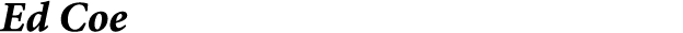 Ed Coe