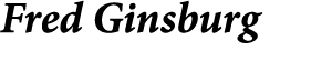 Fred Ginsburg
