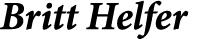 Britt Helfer 