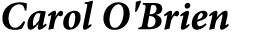 Carol O'Brien 