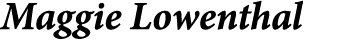 Maggie Lowenthal 