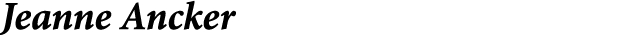 Jeanne Ancker