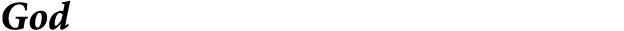 God
