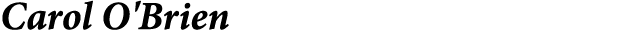 Carol O'Brien