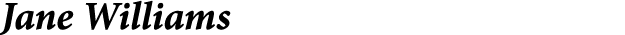 Jane Williams