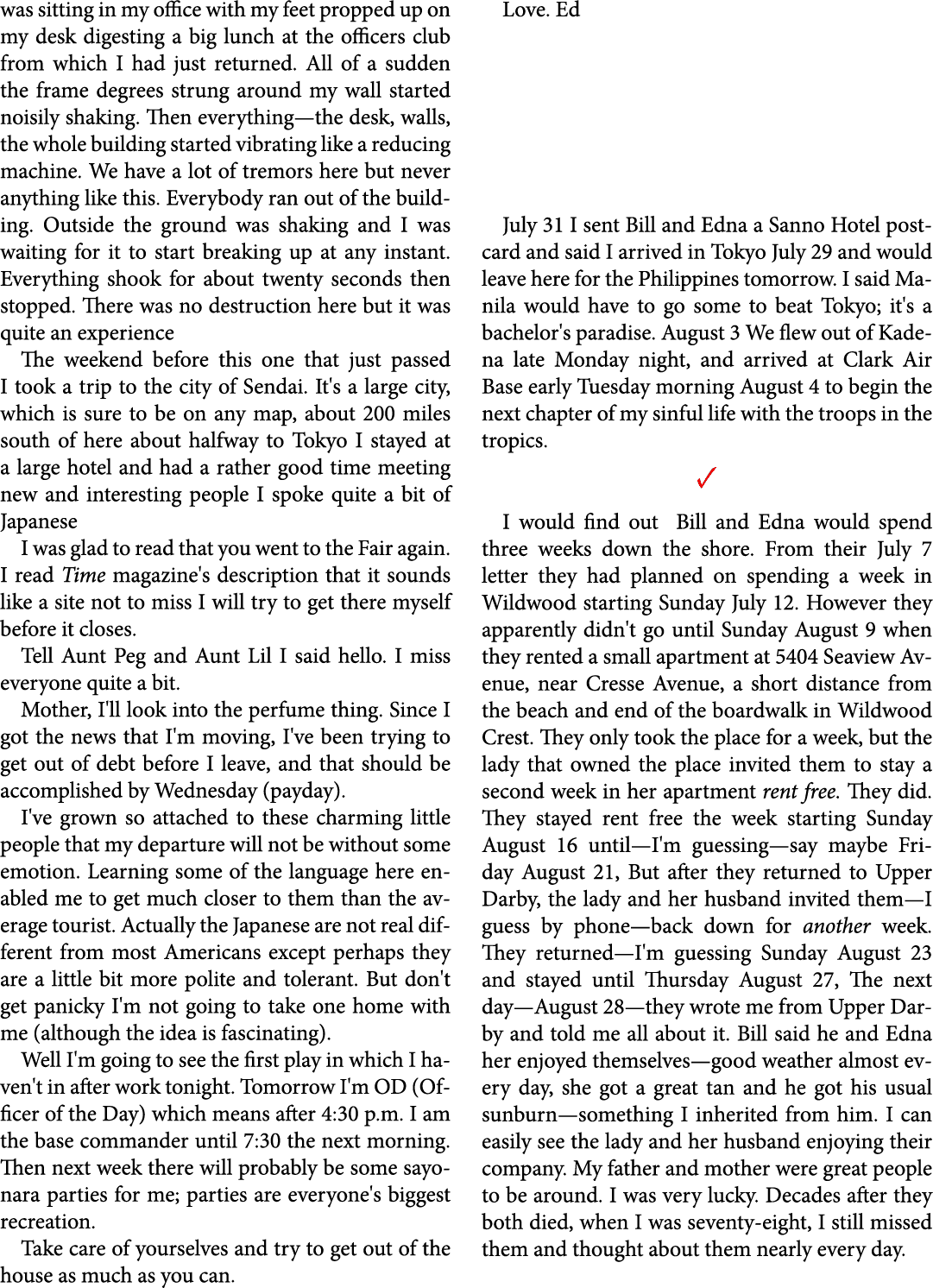 was sitting in my office with my feet propped up on my desk digesting a big lunch at the officers club from which I h...