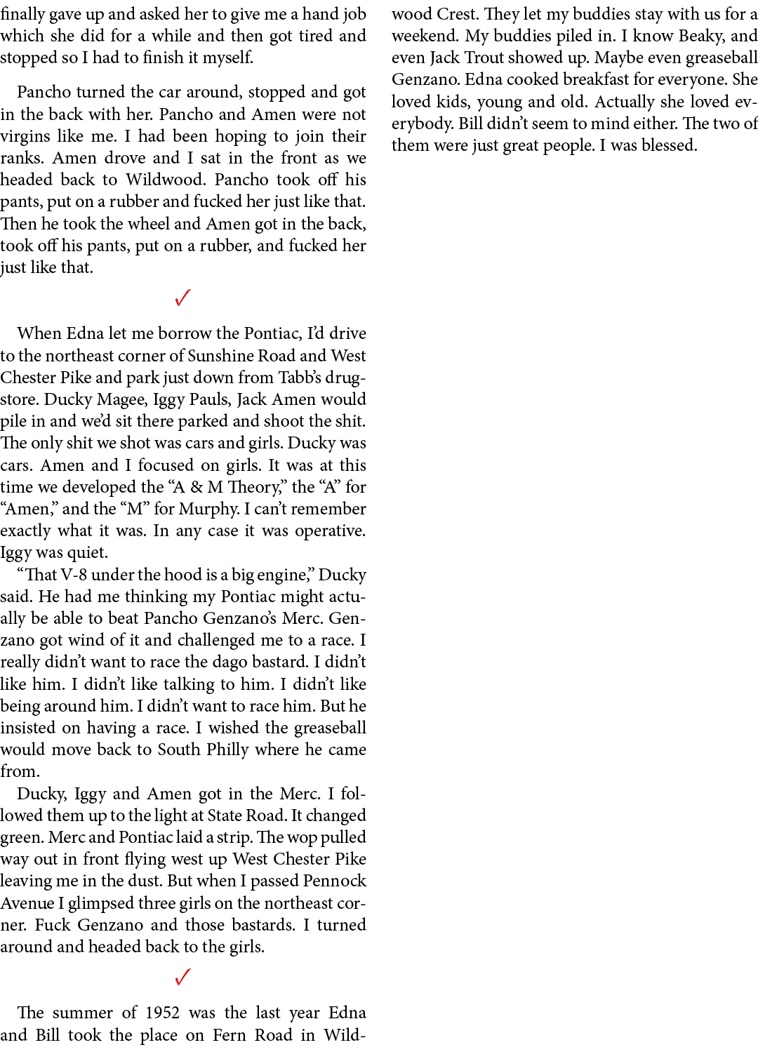 finally gave up and asked her to give me a hand job which she did for a while and then got tired and stopped so I had...