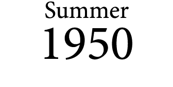 Summer 1950