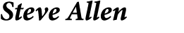 Steve Allen