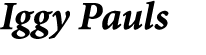 ﻿Iggy Pauls