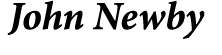  ﻿John Newby