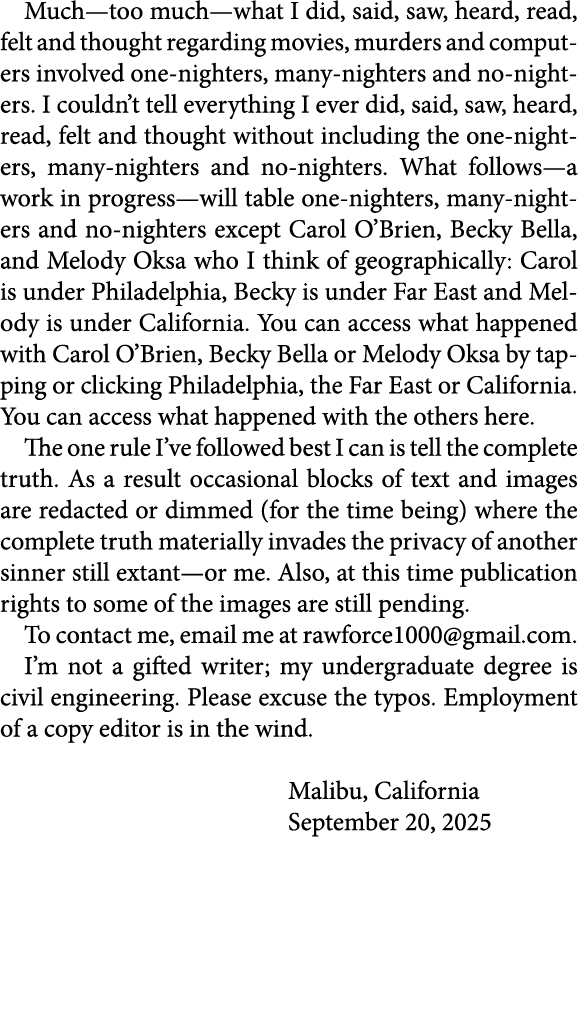 Much—too much—what I did, said, saw, heard, read, felt and thought regarding movies, murders and computers involved o...