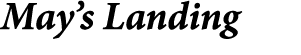 May’s Landing