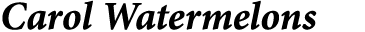 Carol Watermelons