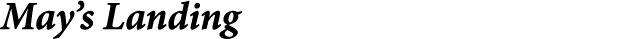 May’s Landing