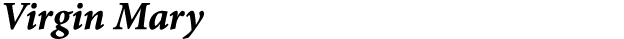 Virgin Mary