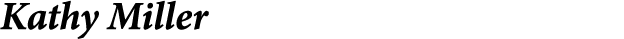 Kathy Miller