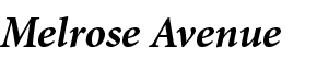 Melrose Avenue
