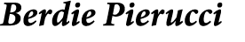 Berdie Pierucci 