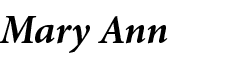 Mary Ann